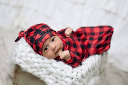 Infant Baby Gown and Hat