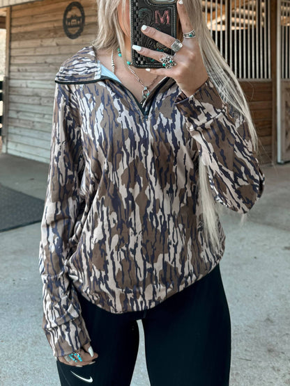 Camo Quarter Zip