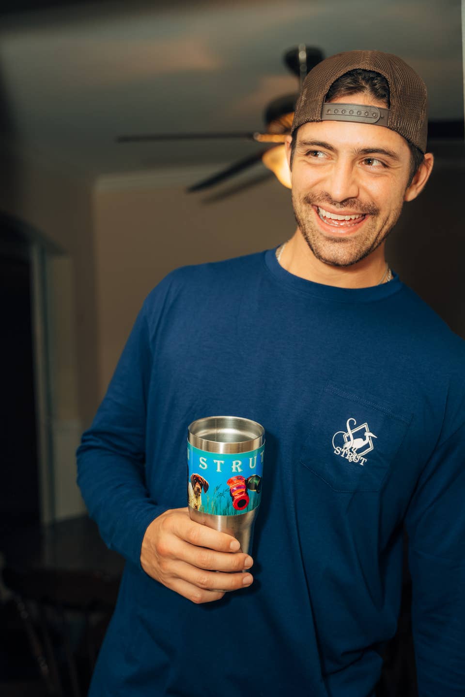 Long Sleeve Navy Shirt