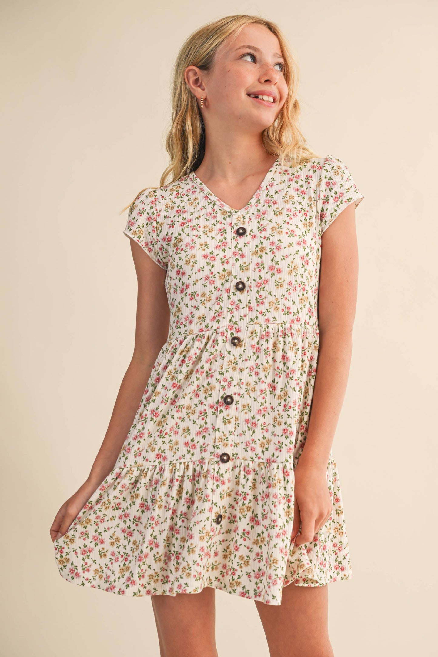 Lillie Kate Floral Dress