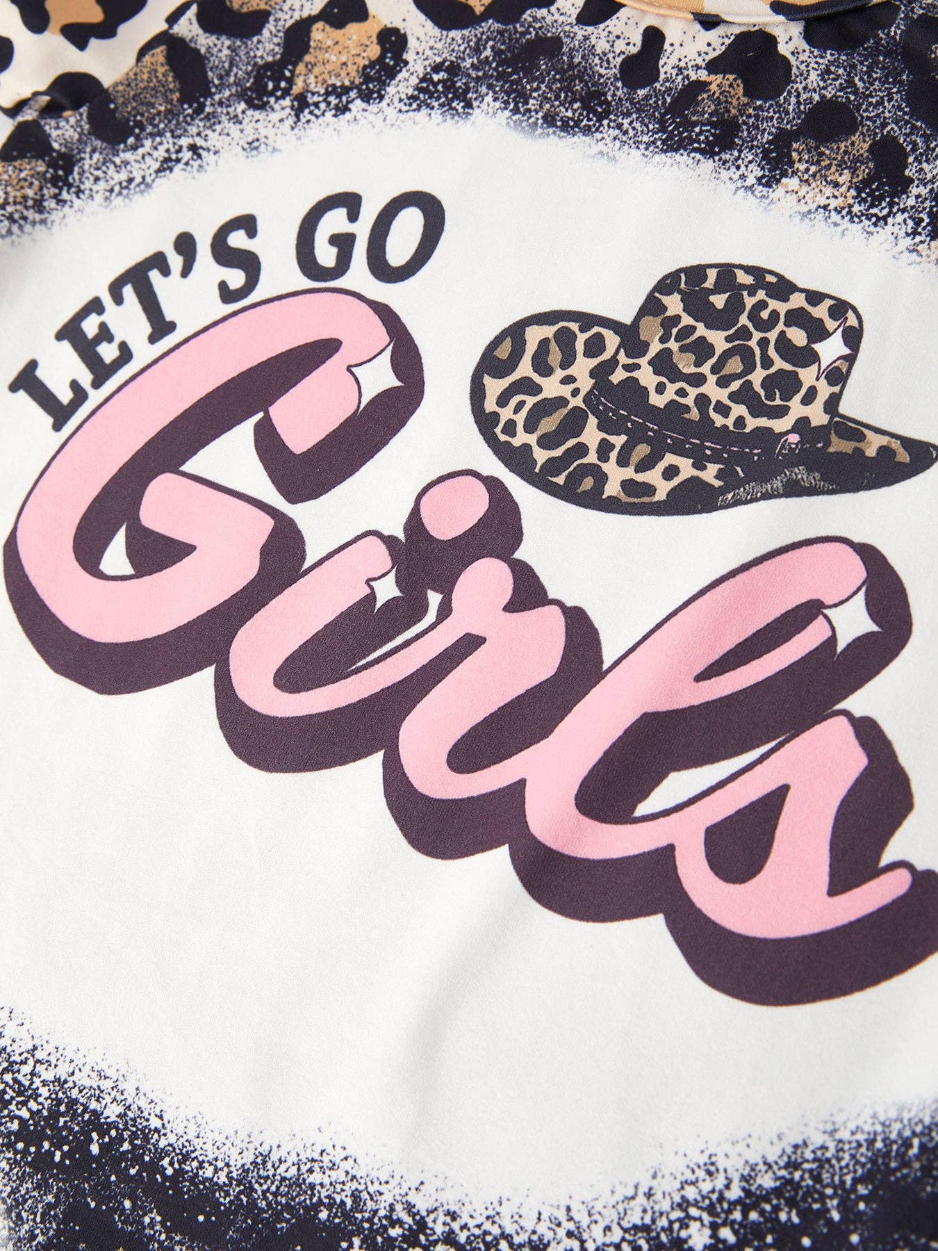 Let’s Go Girls Bleached Tee