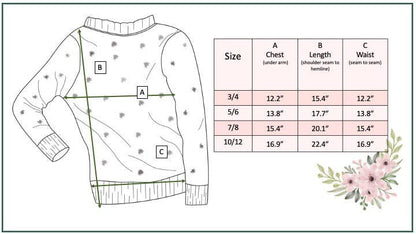 Red Pom Pom Crewneck