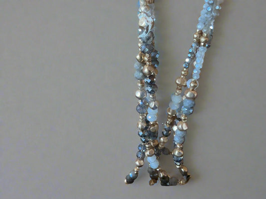 3 layered Multi Bead Necklace